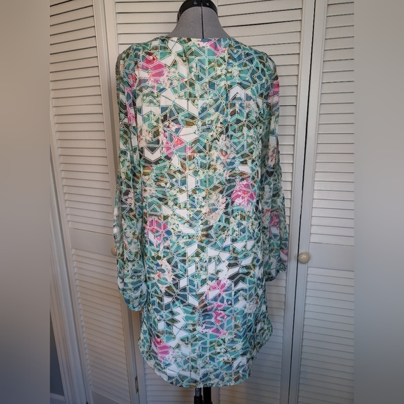 Lovers and Friends x REVOLVE Gracie Split Sleeves Mini Dress in Ishop si… - Picture 4 of 10